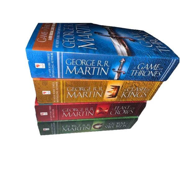 A Song of Ice and Fire, (4 Vols.): A Game of Thrones / A Clash of Kings / - VG - Picture 8 of 11